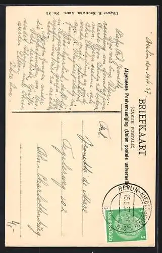 AK Amsterdam, Singel met Munttoren