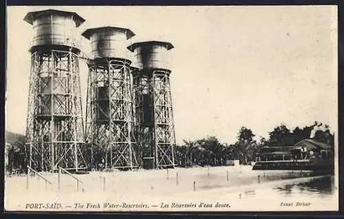 AK Port-Said, The Fresh Water-Reservoirs