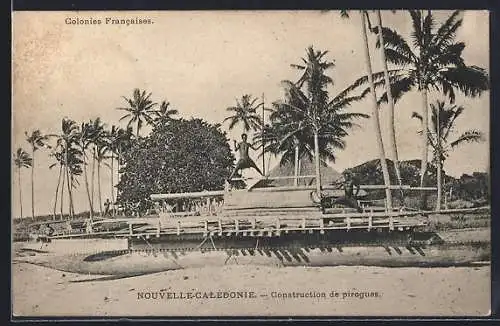 AK Nouvelle-Calédonie, Construction de pirogues