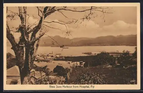AK Suva /Fiji, View of Suva Harbour from the Hospital