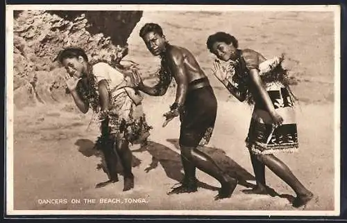 AK Tonga, Dancers on the Beach