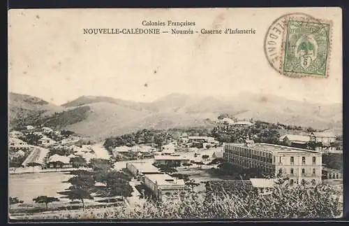 AK Nouméa /Nouvelle-Calédonie, Caserne d`Infanterie