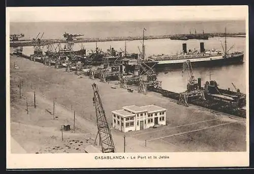 AK Casablanca, Le Port et la Jetée