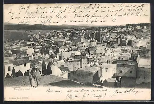 AK Tanger, Ortsansicht von Süden aus