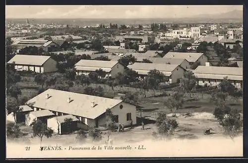 AK Meknès, Panorama de la VIlle nouvelle