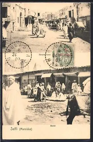 AK Saffi, Markt, Hauptstrasse