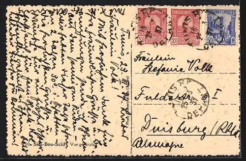 AK Sidi-Bou-Said, Vue generale