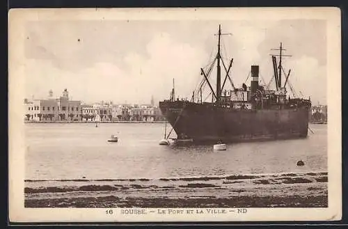 AK Sousse, Le Port et la Ville