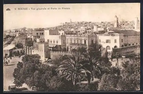 AK Sousse, Vue generale et Porte de France