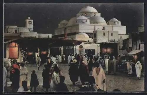 AK Tunis, Mosquée Sidi-Mahrez et Place Bab Souika