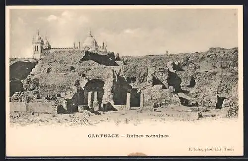 AK Carthage, Ruines romaines