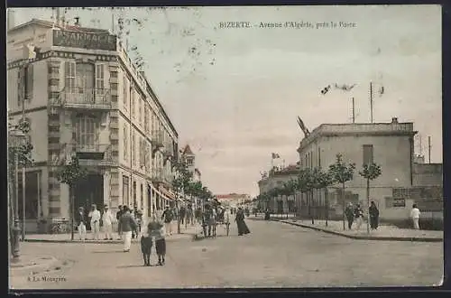 AK Bizerte, Avenue d`Algerie, pres la Poste