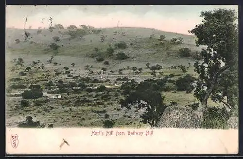 AK Hart`s Hill, Hart`s Hill from Railway Hill