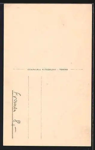 AK Junge Frau mit gewelltem Haar