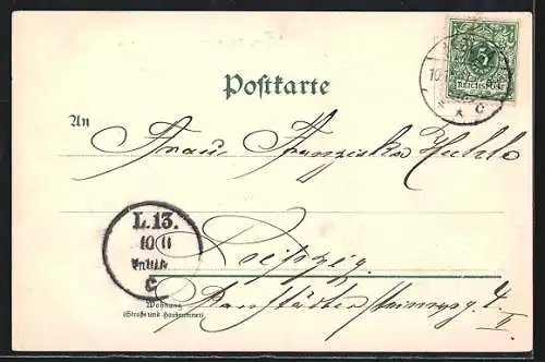 AK Rückenansicht von junger Frau vor dem Spiegel