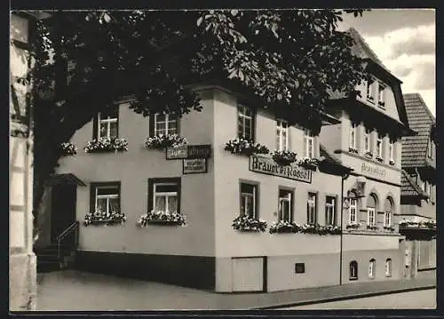 AK Kappelrodeck, Brauerei und Gasthaus zum Rössel