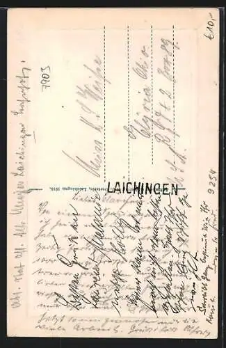 AK Laichingen, Partie bei der Kirche
