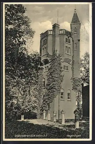 AK Wageningen, Uitzichttoren 62 M. boven A. P.