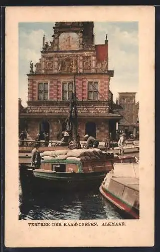 AK Alkmaar, Vertrek der Kaasschepen