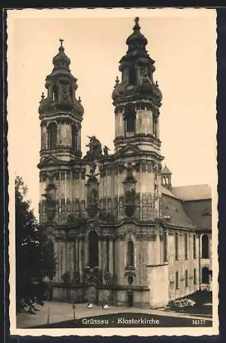 AK Grüssau, Klosterkirche