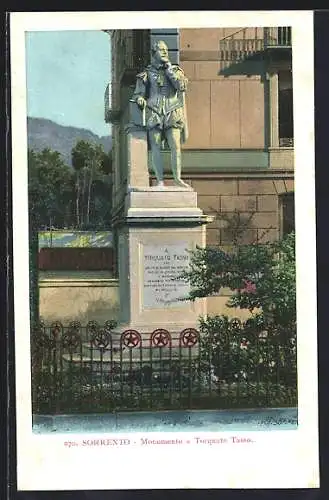 AK Sorrento, Monumento a Torquato Tasso