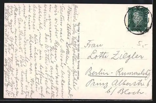 AK Mirow i. Meckl., Stadtpark, Mirower See