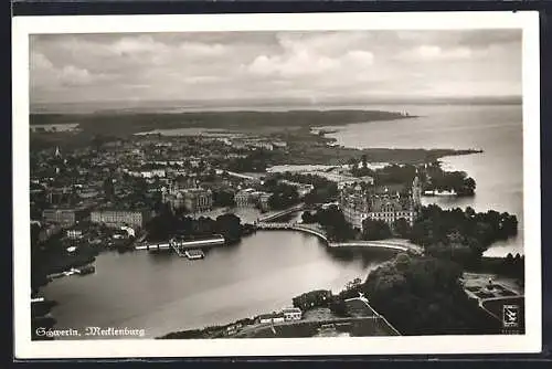 AK Schwerin / Mecklenburg, Gesamtansicht