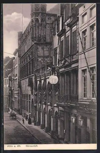AK Köln, Szene in Gürzenich