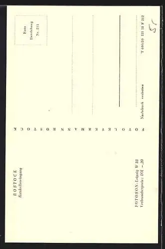 AK Rostock, Eingang zum Ratskeller