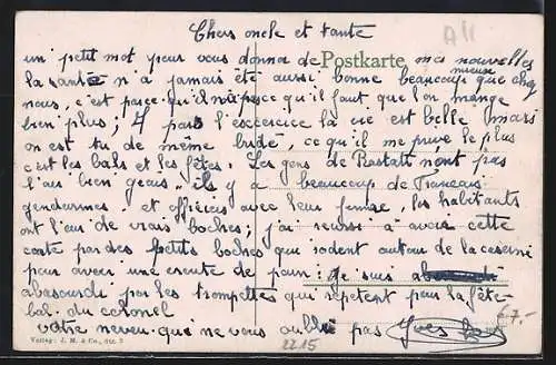 AK Rastatt, Marktplatz und Schlossstrasse