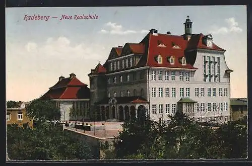 AK Radeberg, Ansicht der neuen Realschule