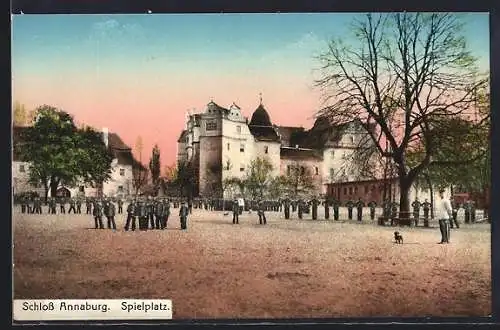 AK Annaburg, Schloss, Spielplatz