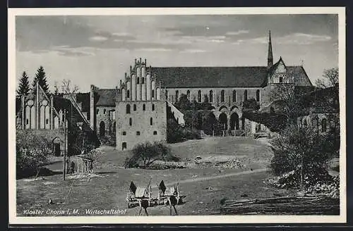 AK Chorin, Kloster mit Wirtschaftshof