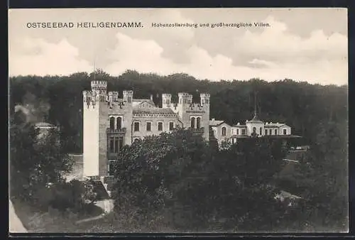 AK Heiligendamm, Hohenzollernburg und grossherzogliche Villen
