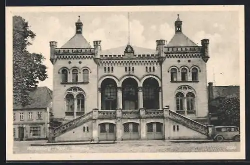 AK Wittenburg, Blick auf das Rathaus