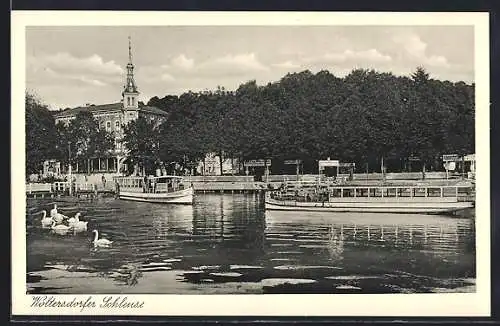 AK Woltersdorfer Schleuse, Fähren am Anleger