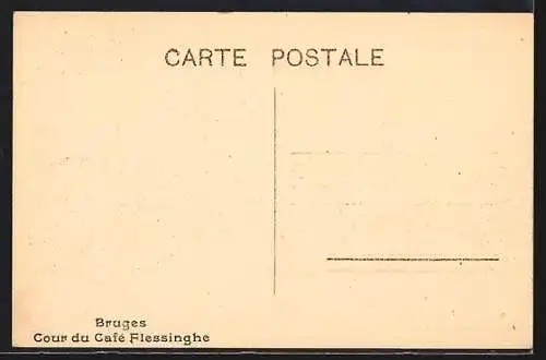 AK Bruges, Cafe Flessinghe, la Cour