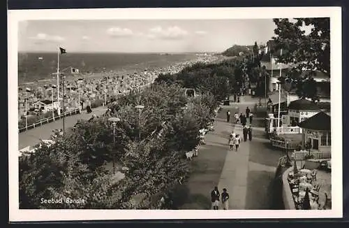 AK Bansin, Promenade und Strand