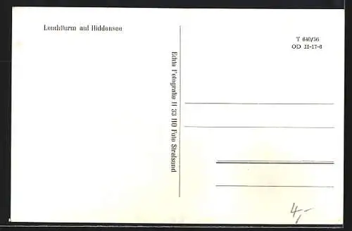 AK Hiddensee, Leuchtturm