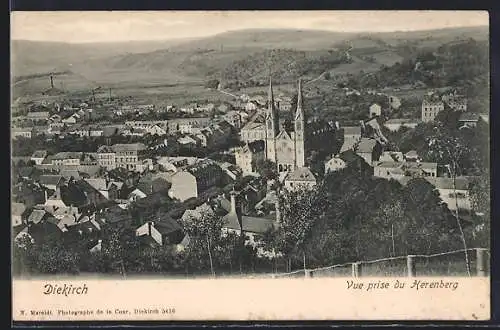 AK Diekirch, Vue prise du Herenberg