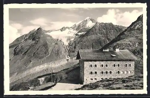 AK Martin Busch-Hütte im Ötztal mit Mutmalspitze