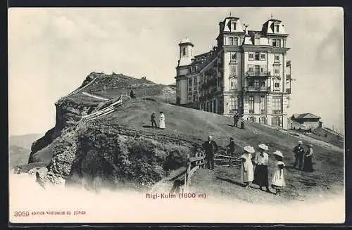 AK Rigi-Kulm, Hotel und Leute