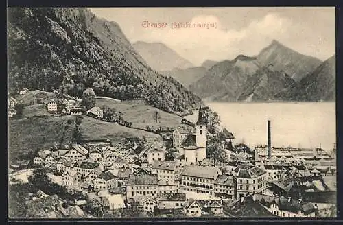AK Ebensee, Ortspanorama