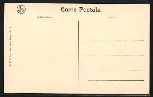 AK Bruges, Quai du Rosaire vers le Dyver