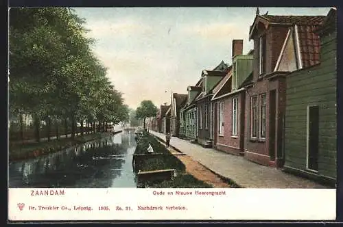 AK Zaandam, Oude en Nieuwe Heerengracht
