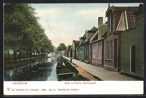 AK Zaandam, Oude en Nieuwe Heerengracht