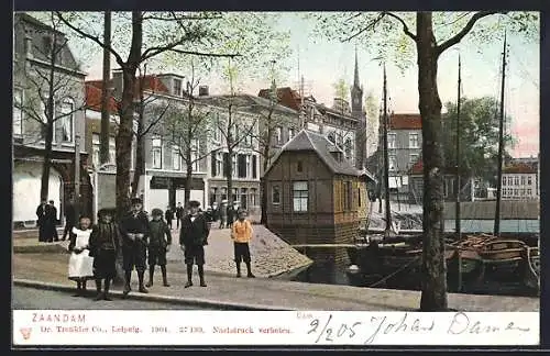 AK Zaandam, Dam, Segelboote