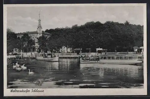 AK Woltersdorfer Schleuse, Fähren am Anleger