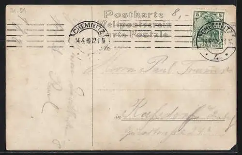AK Gruss von der Musterung, Portrait Kaiser Wilhelm, Musterung und Rekrutenball