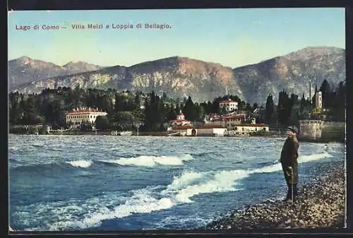 AK Bellagio, Lago di Como, Villa Melzi e Loppia di Bellagio